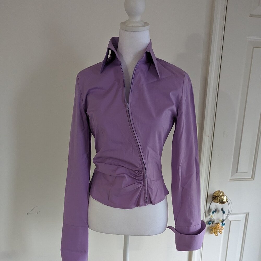 Nara Camiche Italian made Women's blouse- Size I (Small) - Picture 2 of 10